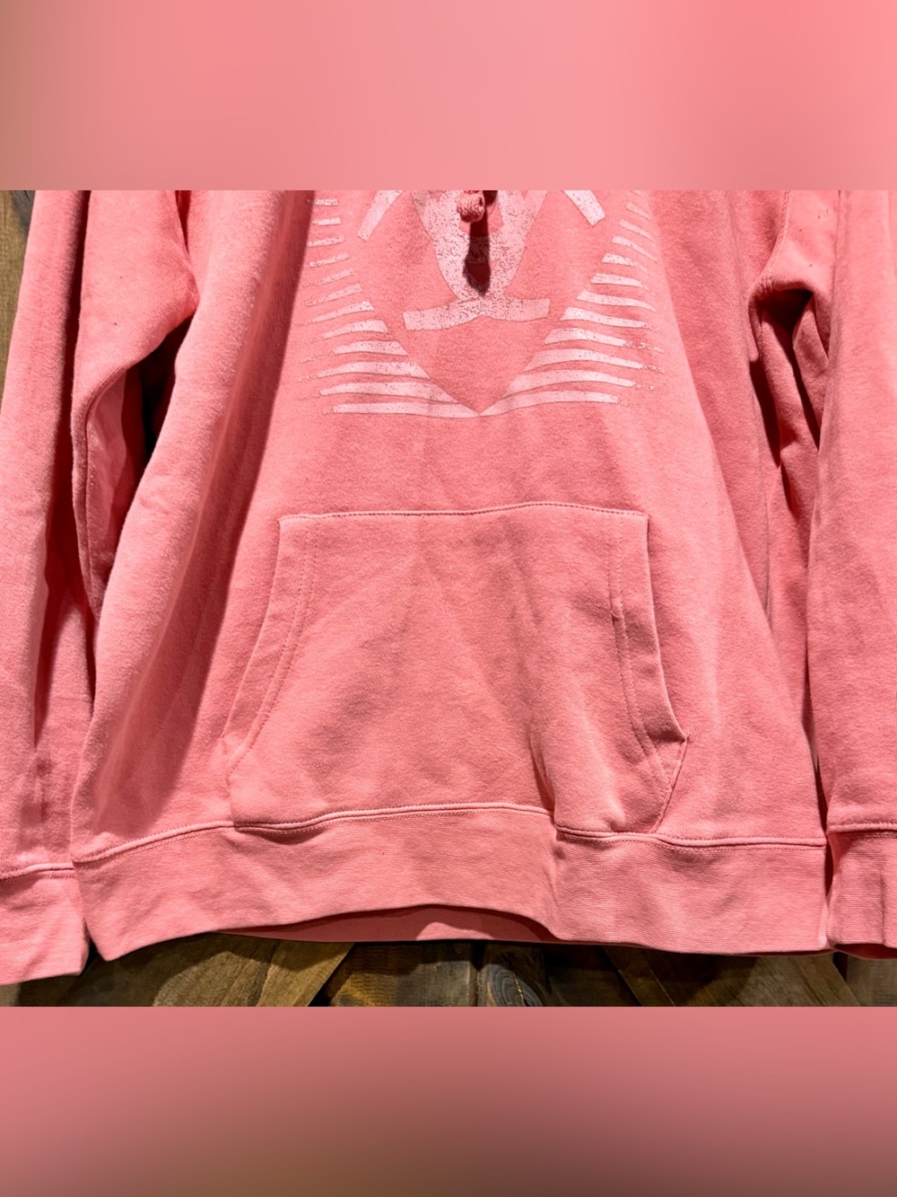 ARIAT REAL Fading Lines Rose Hoodie Sz L - Picture 14 of 16